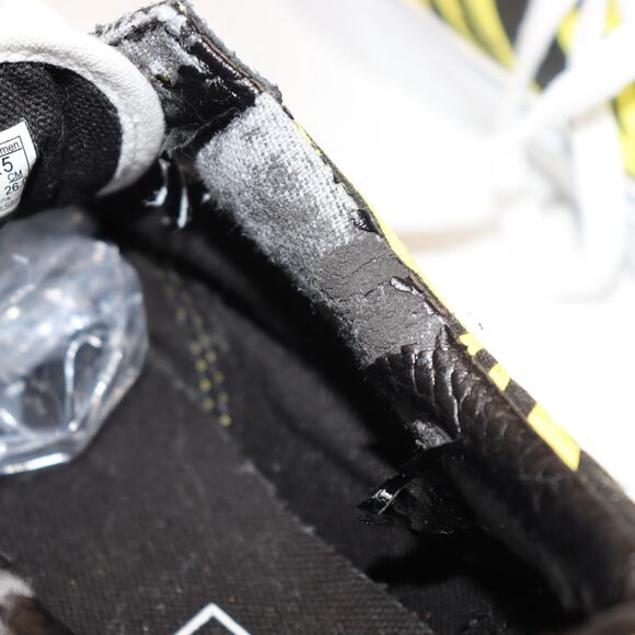 Vans Old Skool Yellow Black Zebra Print Men’s Size 8 - Picture 7 of 7